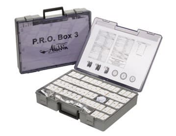 A&B Plastic V-Clip White F/Kwik-Fit Hdl  