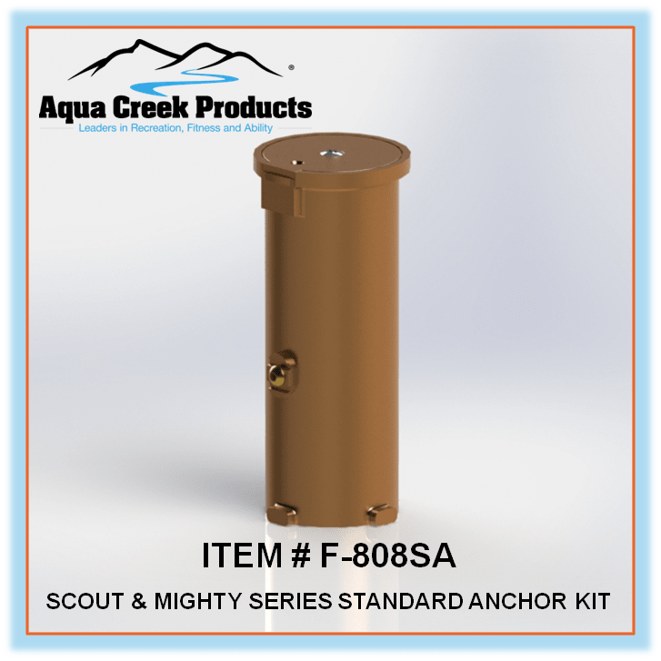 Aqua Creek Concrete Anchor Kit For Scout, Mighty, Ez-2 & Power Ez-2 Lifts