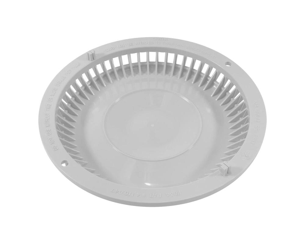 Anti-Vortex Cover Only White W/ Screws image 2