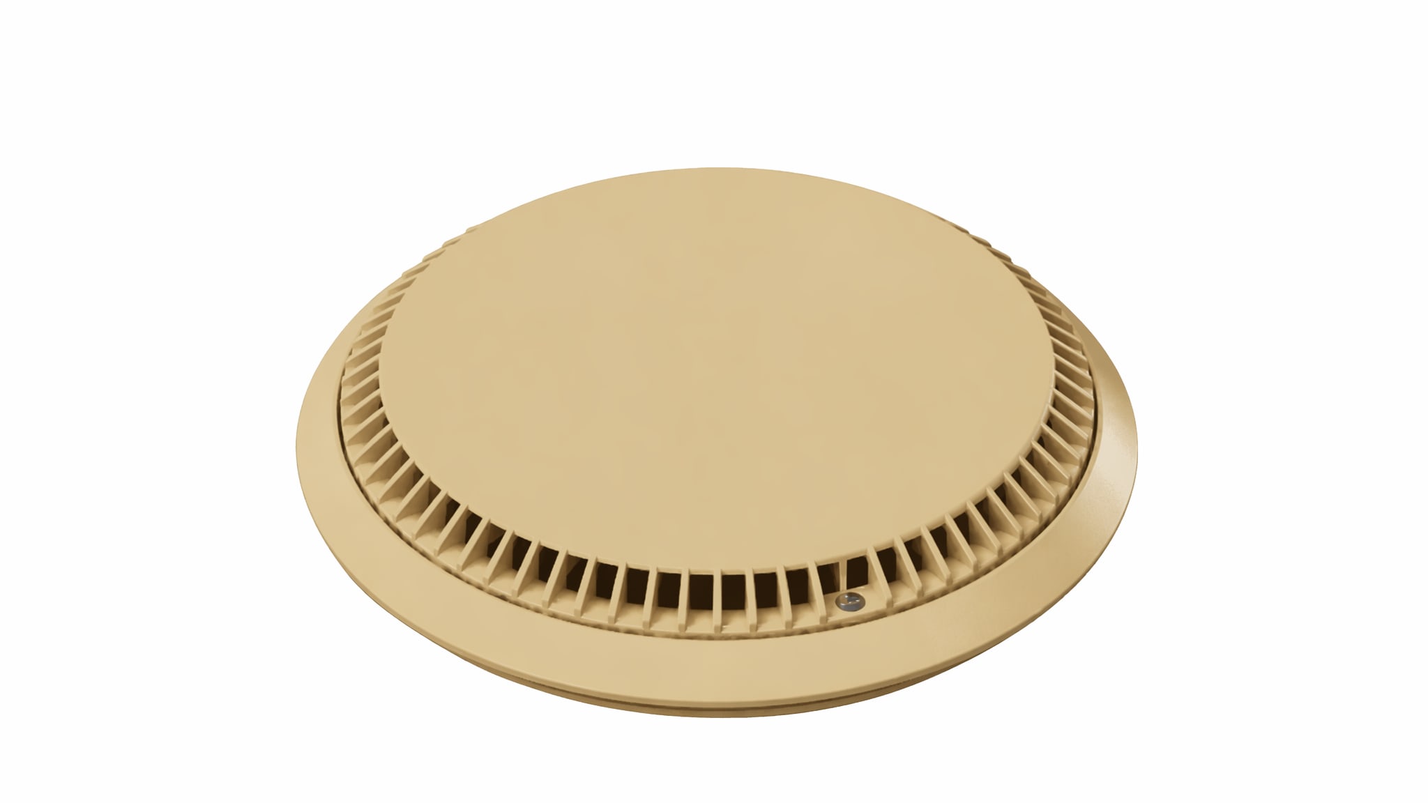 AquaStar 10" Round Anti-Entrapment Suction Outlet Cover, Solid Riser Ring and Mud Frame, Tan | 10AVR108 - product image