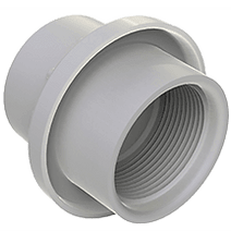 AquaStar Light Niche/Return Fitting (Fits Over 1½in Pipe), White  