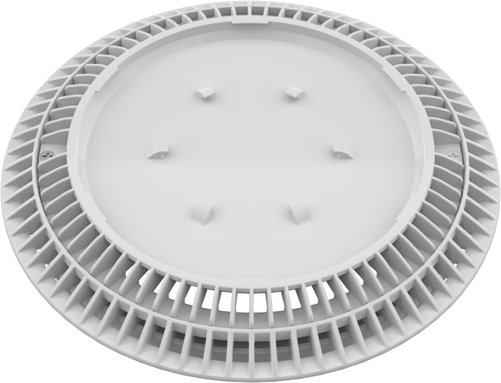 AquaStar 10in Round Color Choice Suction Outlet Cover with Screw Kit, Dark Gray  