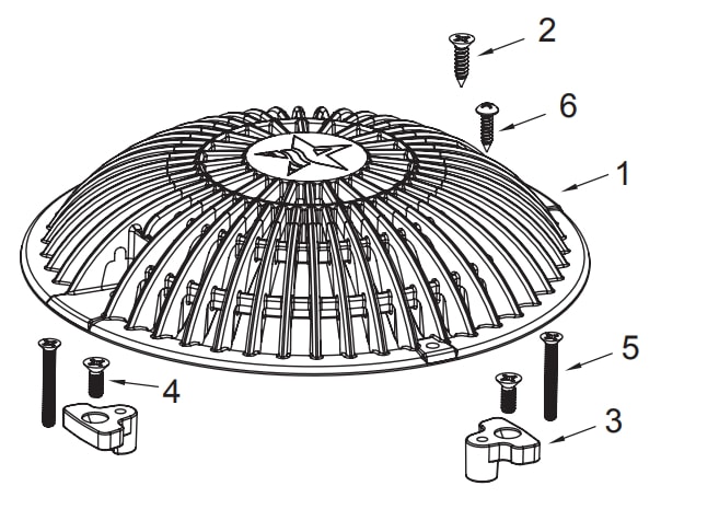 AquaStar MoFlow 8" Round Retrofit Cover & Frame, In-Ground Floor/Wall, VGBA, 126 to 500 gpm, White | R8MF101 image 2
