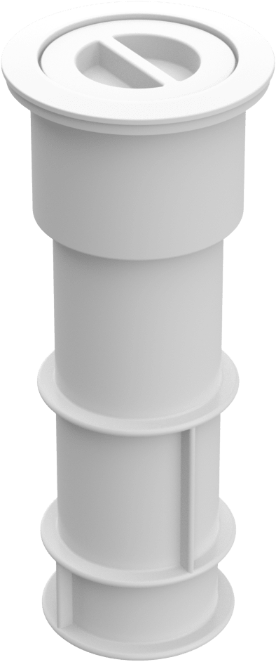 Aquastar 7-1/2" Umbrella Stand with Sleeve and Center Cap Dark Gray - product image