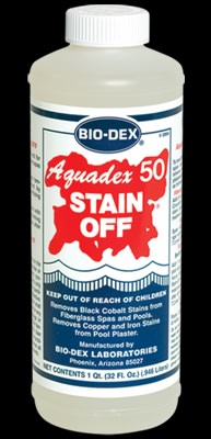 Bio-Dex Aquadex 50 Stain Off, 1 Gallon Bottle, 4/Case - product image