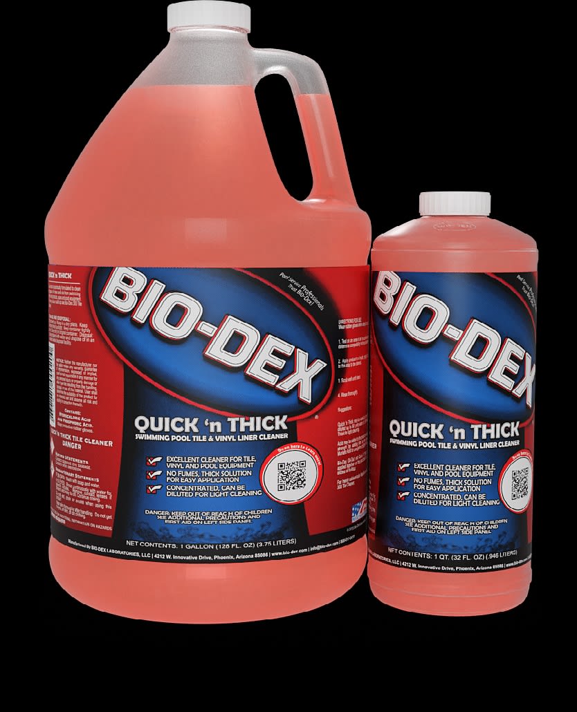 Bio-Dex Quick 'N Thick Tile Cleaner , 1 Quart Bottle, 12/Case - product image