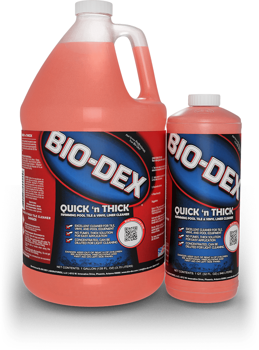 Bio-Dex Quick 'N Thick Tile Cleaner, 1 Gallon Bottle, 4/Case - product image