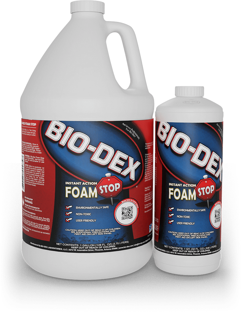 1 Gallon Biodex Spa Foam Stop Anti Foam - product image