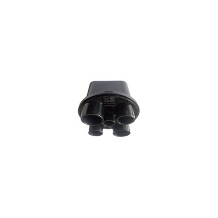 CMI J-Box Double Fixture Thermocraft 5-Hole Black - product image