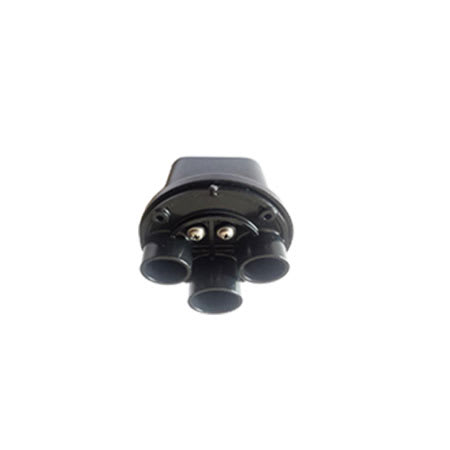 CMI J-Box Single Fixture Thermocraft 3-Hole Black - product image
