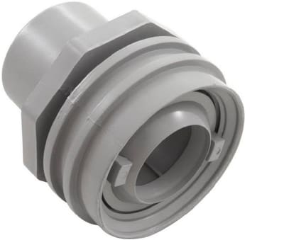 CMP Flush Mount Return Fitting; Gray   