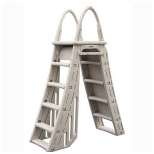 Confer Heavy Duty A-Frame Ladder w/ Roll-Guard  