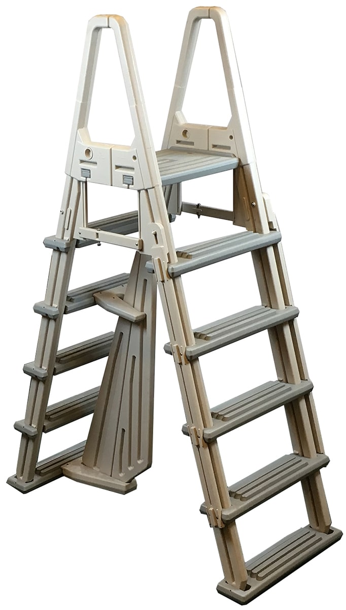 Confer Eliminator Heavy Duty A-Frame Ladder w/ Barrier  