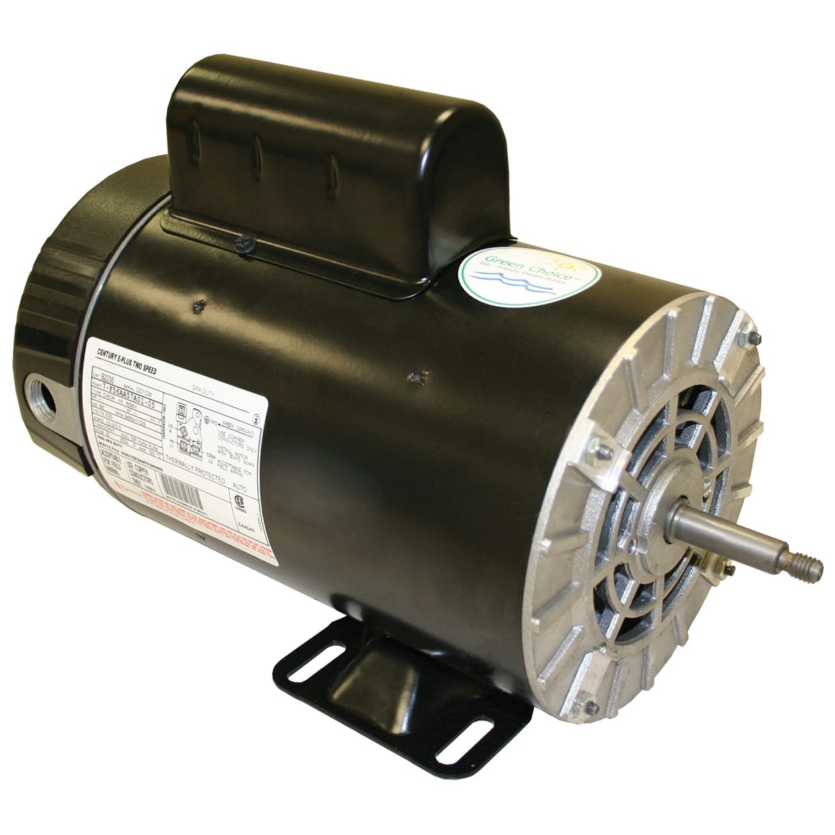 Century 4 HP Dual Speed 230V 12.0/3.0 Amp 1 S.F. Thru-Bolt 5.812 B.C. Flange Motor 56Y | b2235