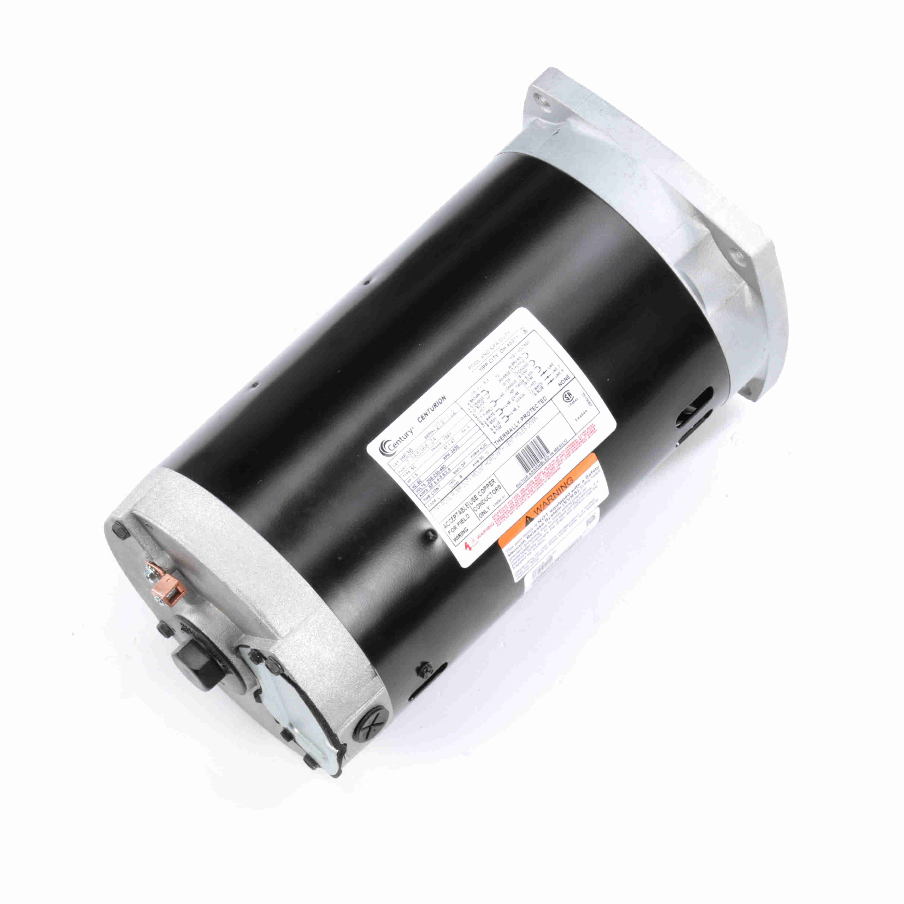 1.5Hp Century 1.5Hp 3� 56Y Sq. Flange 208-230/460 Motor Motor 1-1/2Hp 56Y Square Flnge 208-230/460V 3-Phase image 2
