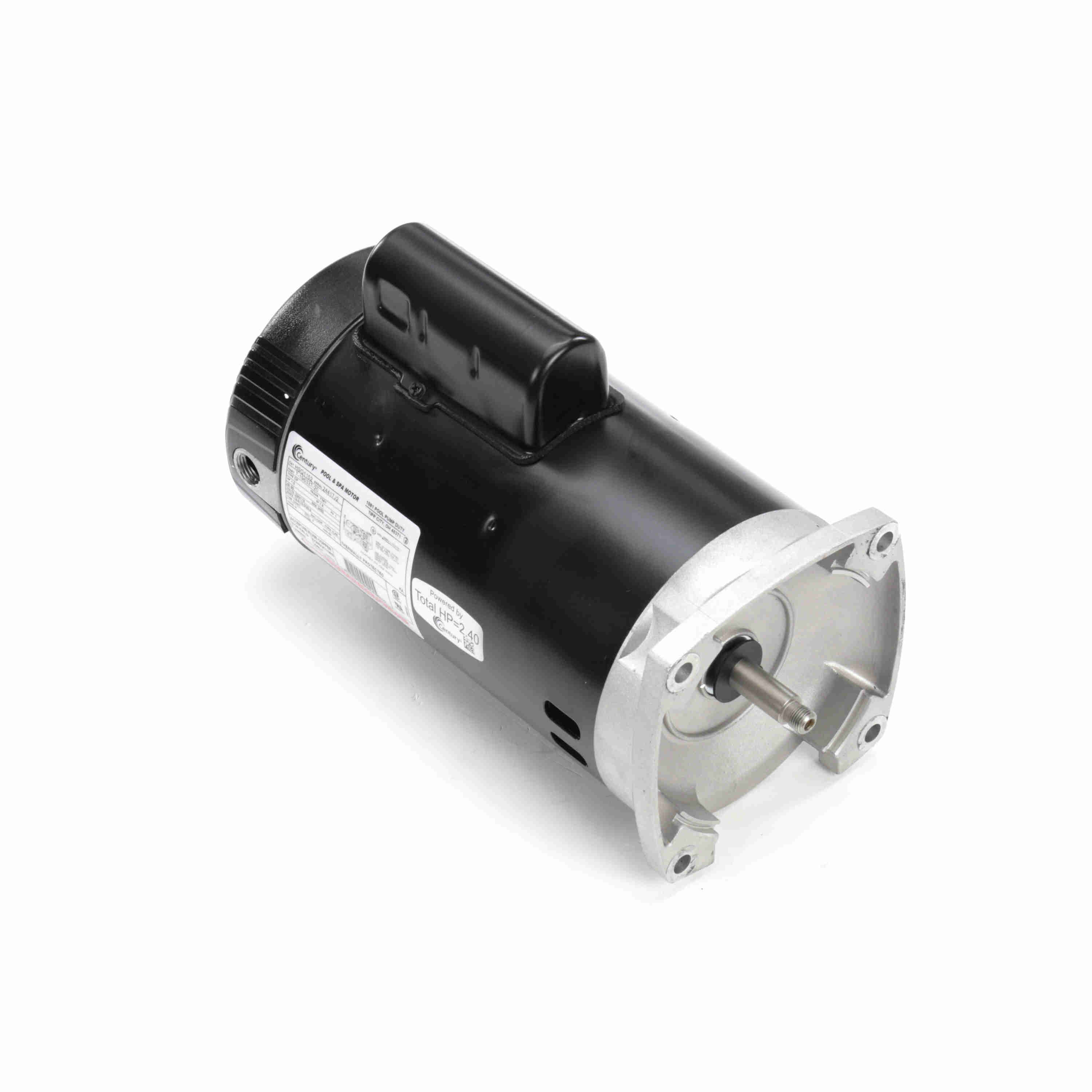Century Pool Pump Motor 1.5HP 1-Speed 1 Phase 60Hz 230/115V 56Y Frame HSQ1152 image 2