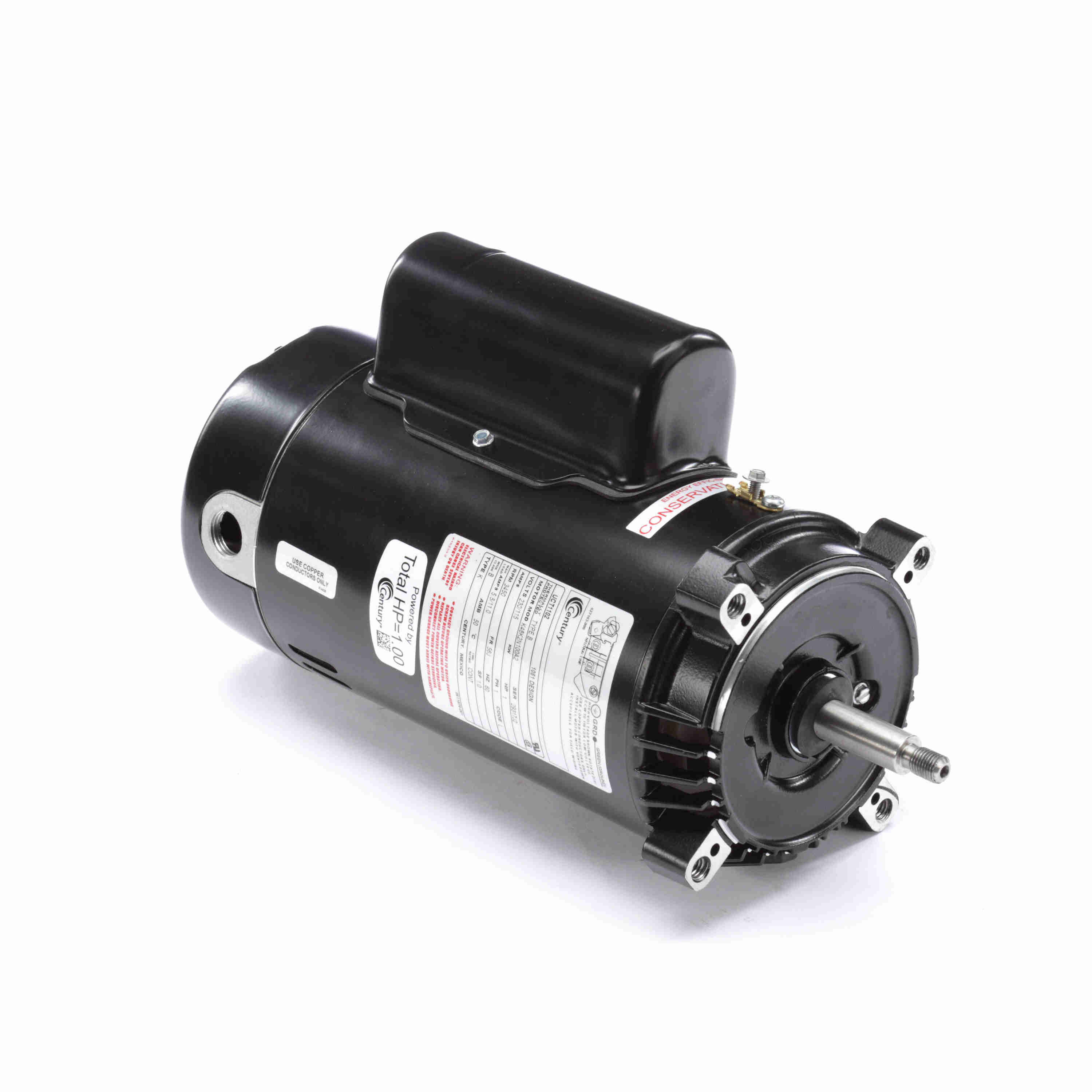 Century Centurion 1 hp Single-Phase 115/230V 56J Round Pump Motor | UCT1102 - product image