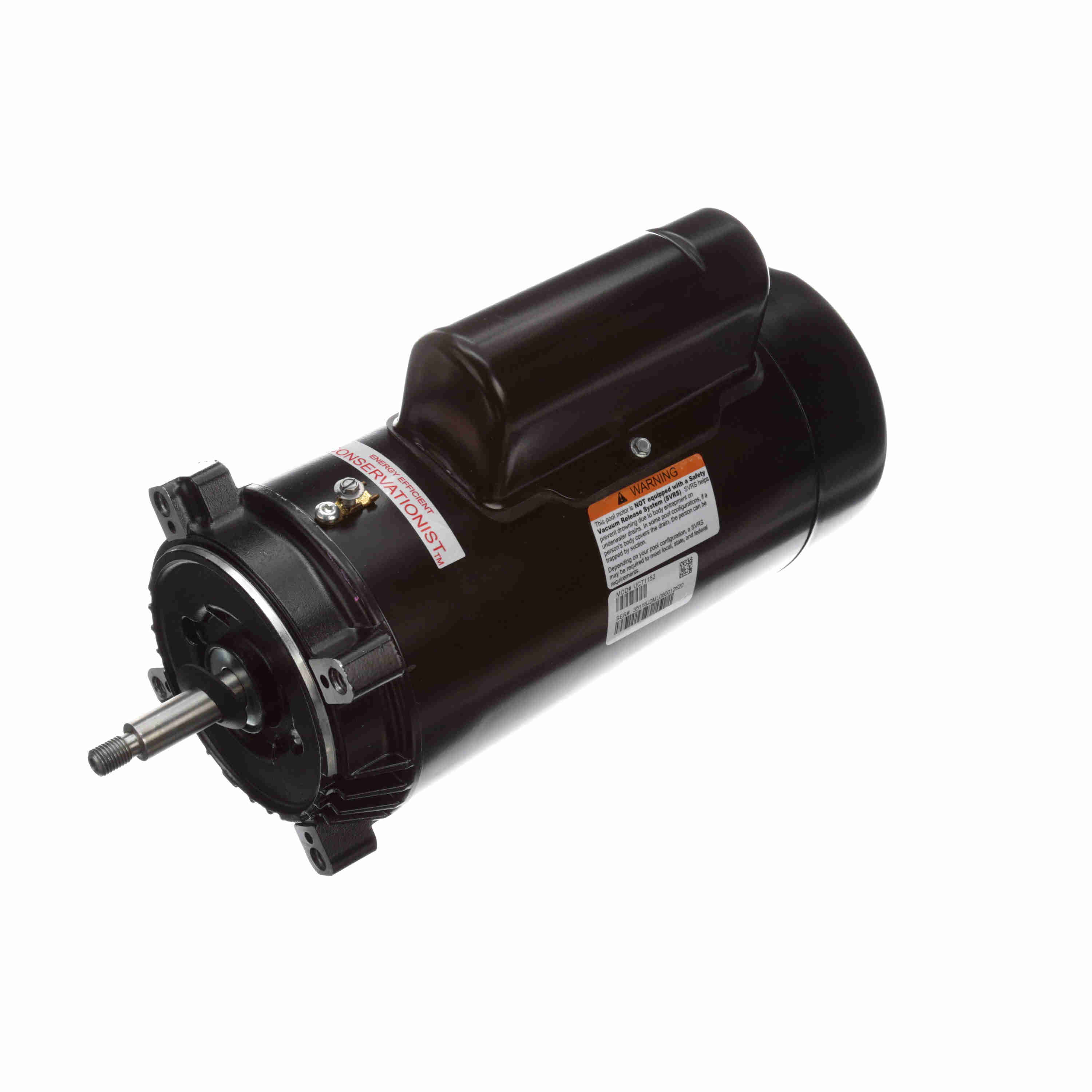Century Pool Pump Motor 1-1/2HP 1-Speed 1 Phase 60Hz 230/115V 56J Frame | UCT1152 image 3