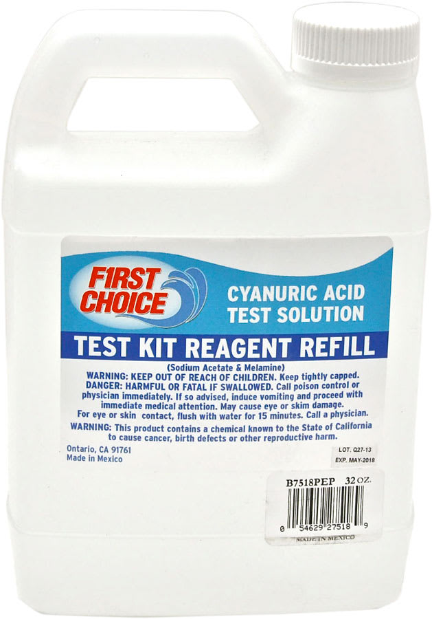 First Choice Cyanuric Acid Solution, 32 Ounce  