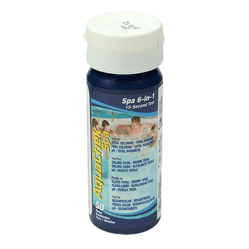 Aquachek Spa 6-In-1 Test Strips, 50 Strips image 2