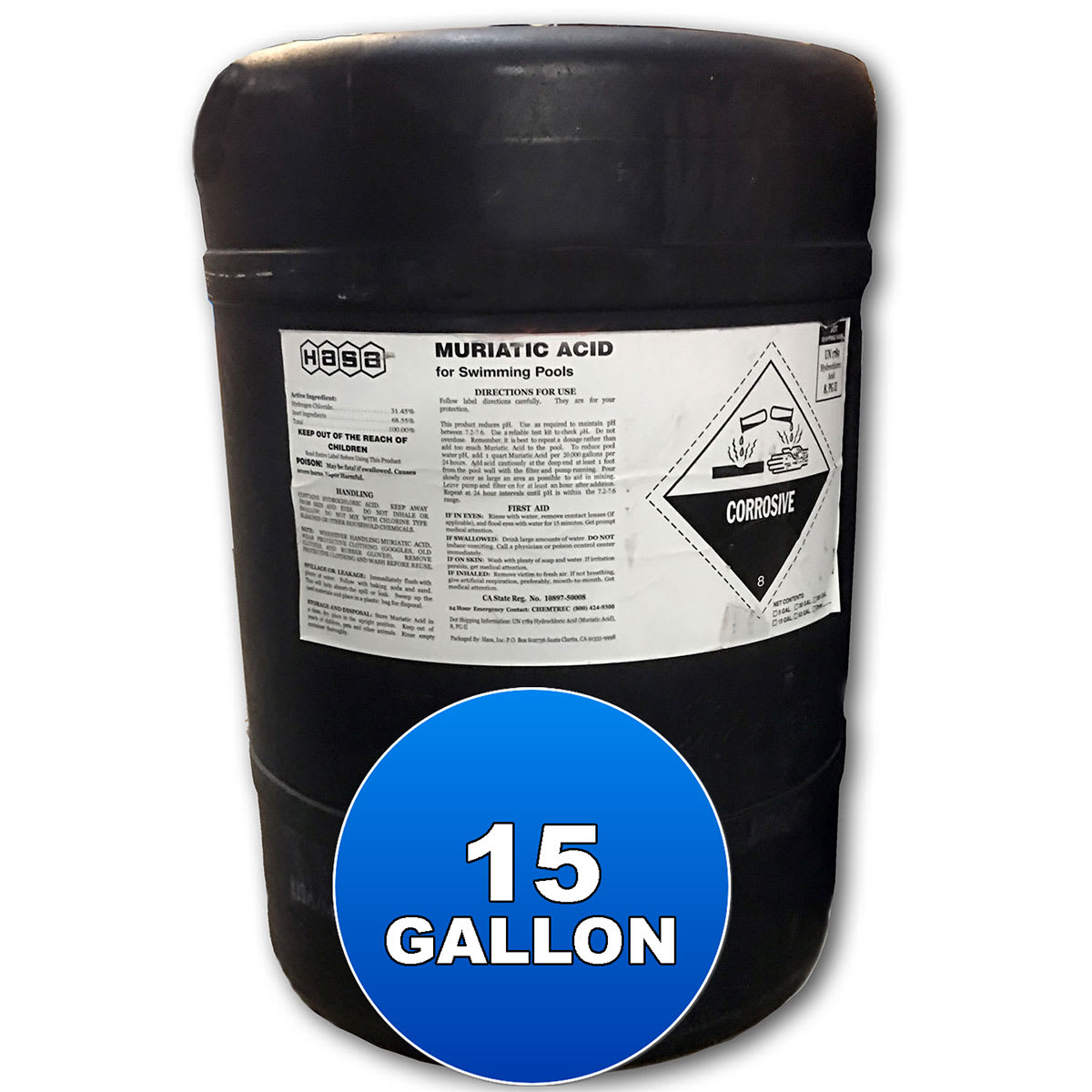Hasa Acid 15 Gal Hasa W/Deposit - product image