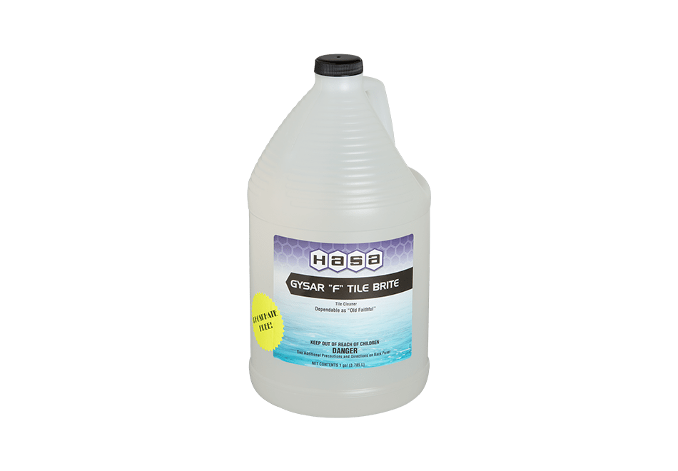 Hasa Gysar Tile Brite F, 1 Gallon Bottle - product image