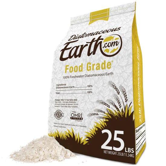 DE Powder, Diatomaceous Earth - 25 lb Bag   