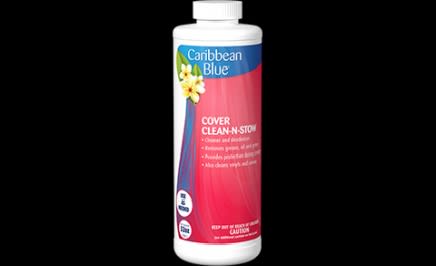 Caribbean Blue Cover Clean @ Stow, 1 Quart Bottle, 12/Case - product image