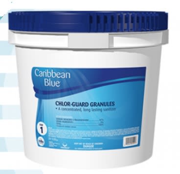 Caribbean Blue Chlor-Guard Gran. 4X10 Lb - product image