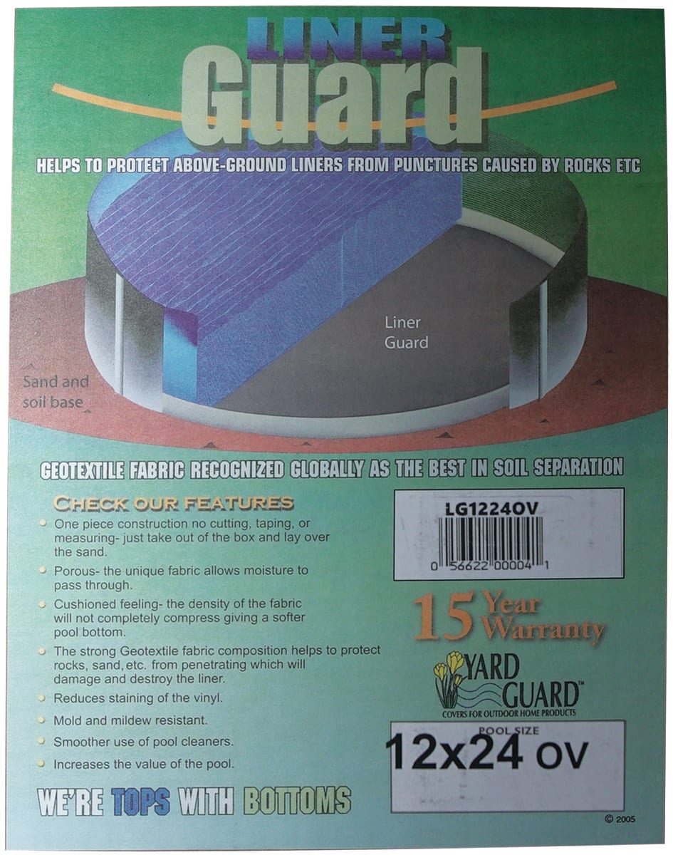 12' X 24' Oval Premium Floor Padding