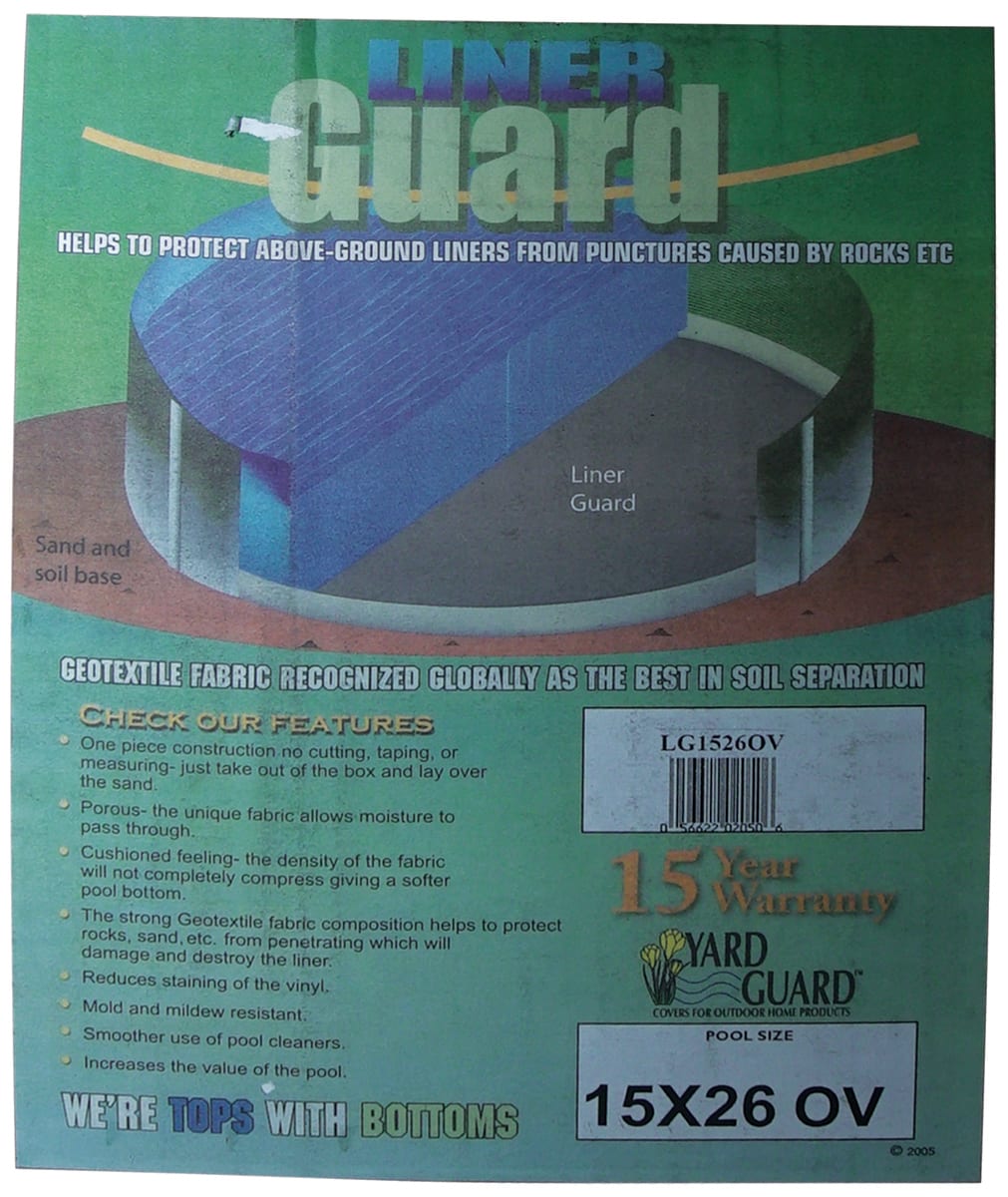 15' X 26' Oval Premium Floor Padding