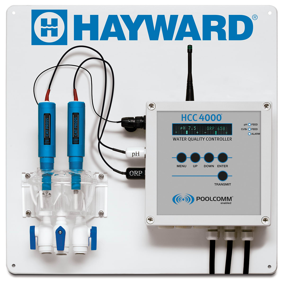 Hayward HCC 4000 pH and ORP Controller - Wi-Fi  