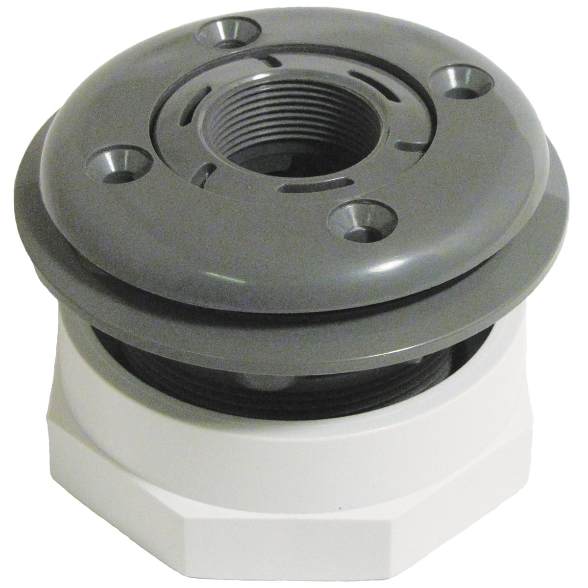 Hayward ColorLogic & CrystaLogic Trim Rings and Accessories, Smooth White and Silver Luster Starburst trim rings, ABS Material  