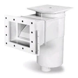 Hayward Vinyl/Fiberglass Auto-Skim Series Skimmer 1-1/2in FPT, Round Cover, White, Vinyl/Fiberglass  HPP