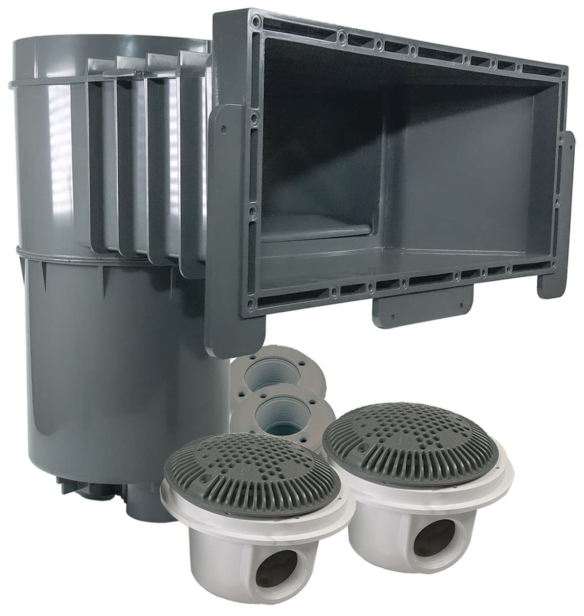 Wide Track Auto-Skim W/M. D. & Fitting Dark Gray - product image
