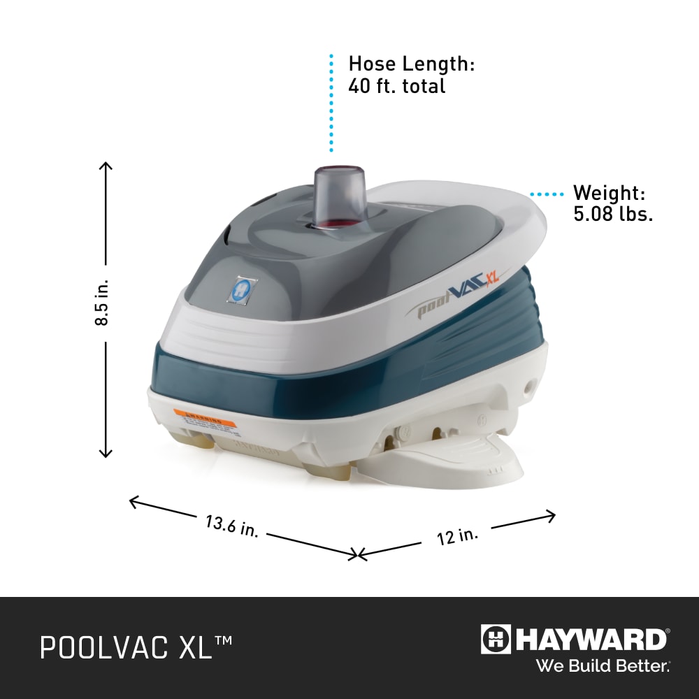 Hayward Pool VAC XL Suction Cleaner 40' Hose, Vinyl Pools W32025ADV image 2