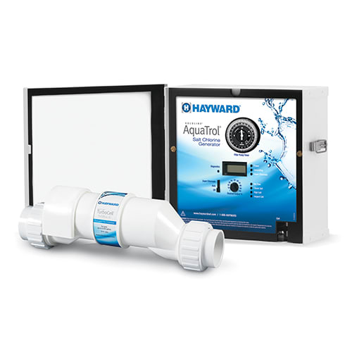 Hayward AquaTrol Salt Chlorination System w/ GLX-CELL-5 Salt Cell, Jet Fittings - product image