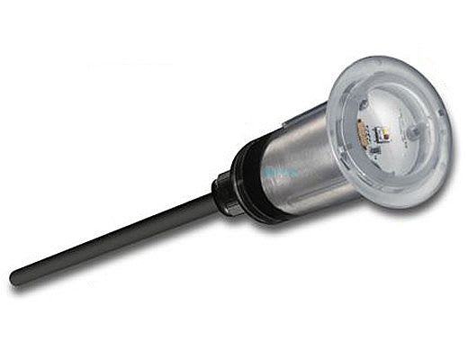 J&J Electronics Color Splash XG LED Pool Fixture, 12V, 20W, 847Lm, RGB, 300ft Cord, 1 1/2in L  LPL-R2CW-12-50