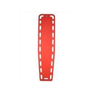 Kemp 18" Plastic Spineboard 18"W  x 73"L - Orange - product image