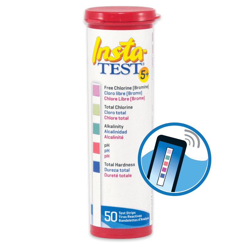 LaMotte InstaTest 5+ TestStrip (50 Strips/Bottle) 12/Case - product image