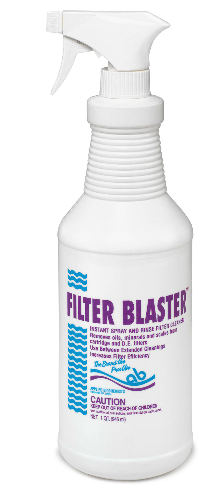 Applied Bio Filter Blaster - Filter Cleaner, 1 Quart Bottle, 12/Case - product image