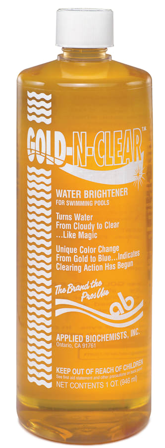 Applied Bio Gold-N-Clear Clarifier, 1 Quart Bottle, 12/Case - product image