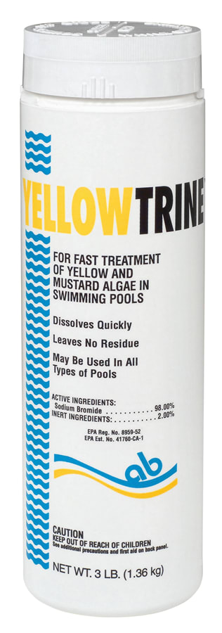 Applied Bio Yellowtrine Algaecide, 3 lb Bottle, 12/Case - product image