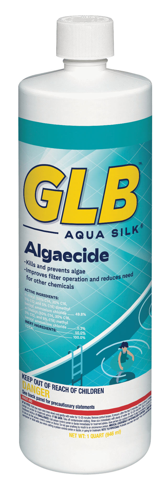 Aqua Silk Algaecide 12 x 32 Oz/Cs - product image