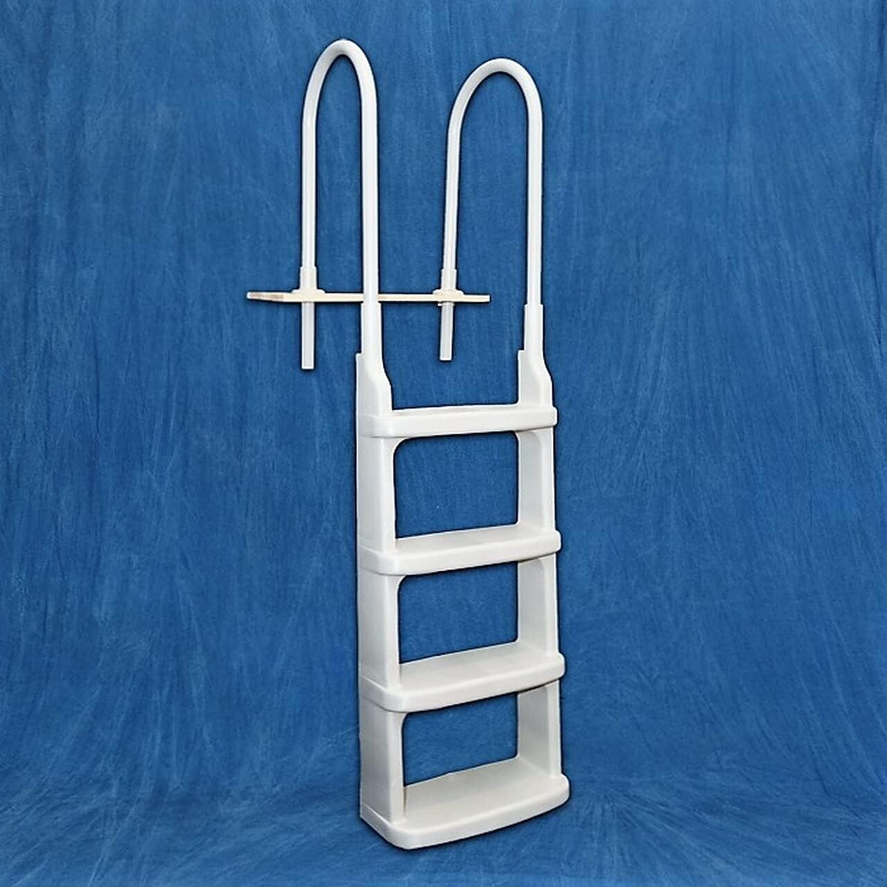 Main Access Easy Incline White Deck Ladder - product image