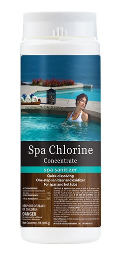 Natural Chemistry Spa Chlorine Concentrate, 2 lb Bottle, 12/Case - product image