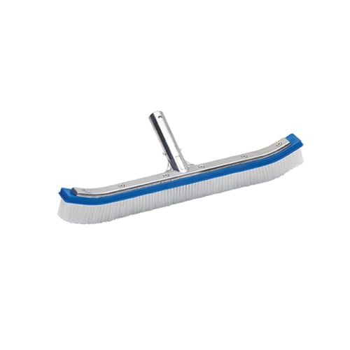 Ocean Blue Curved Aluminum Wall Brush  