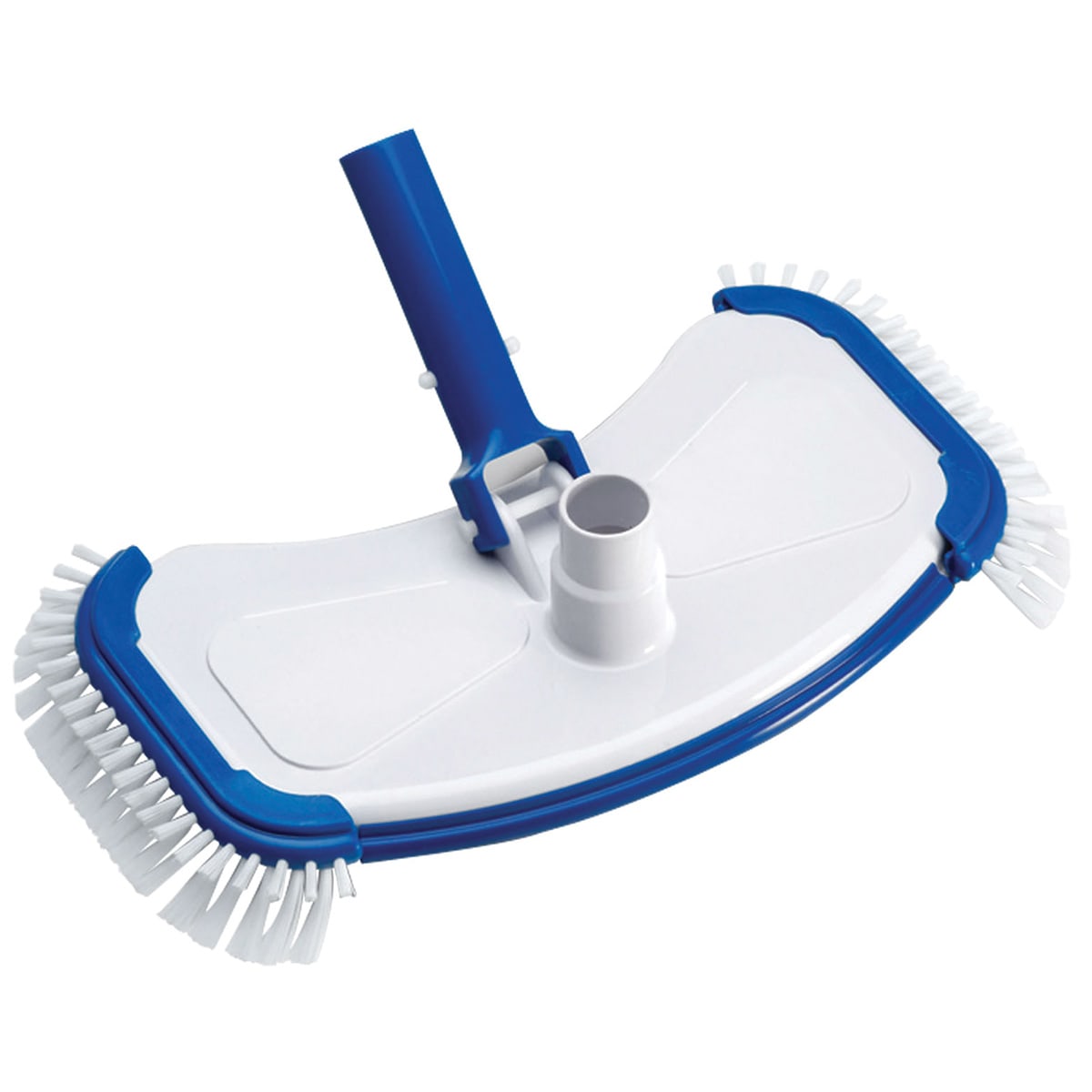 Ocean Blue Deluxe Weighted Vac Head With Side Brushes, Fits 1 �  Or 1 �  Hose (Display Hanger) - product image