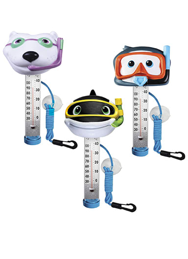 Ocean Blue Diver Thermometer - product image