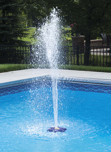 Ocean Blue Star Flower Fountain - product image